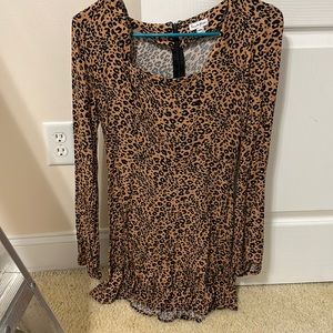 Leopard dress